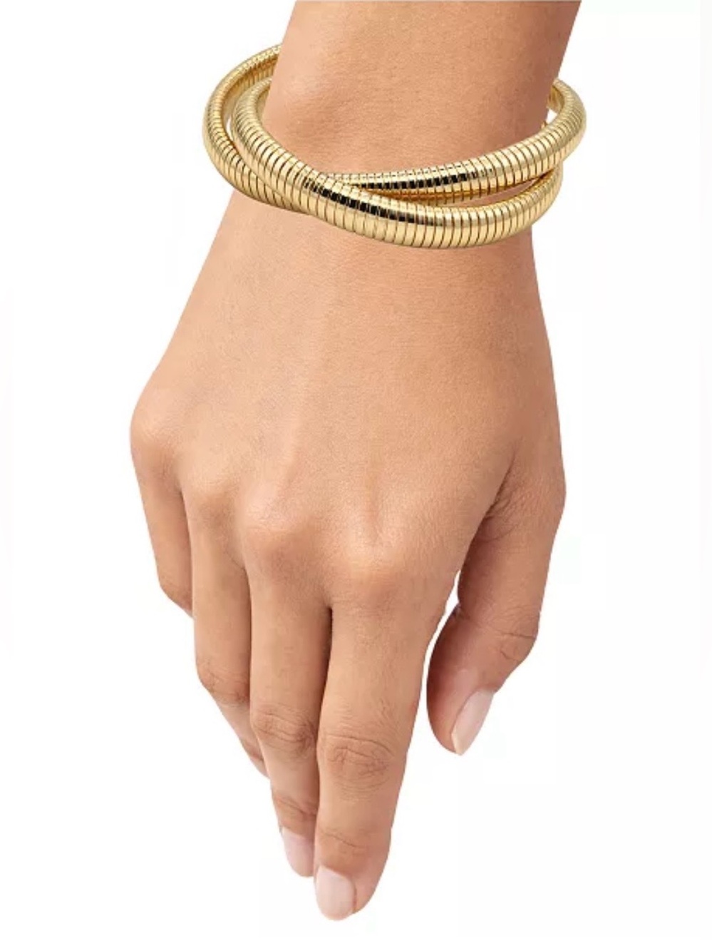 And Now This Interlocking Double Twisted Stretch Bracelet - Picture 6 of 6